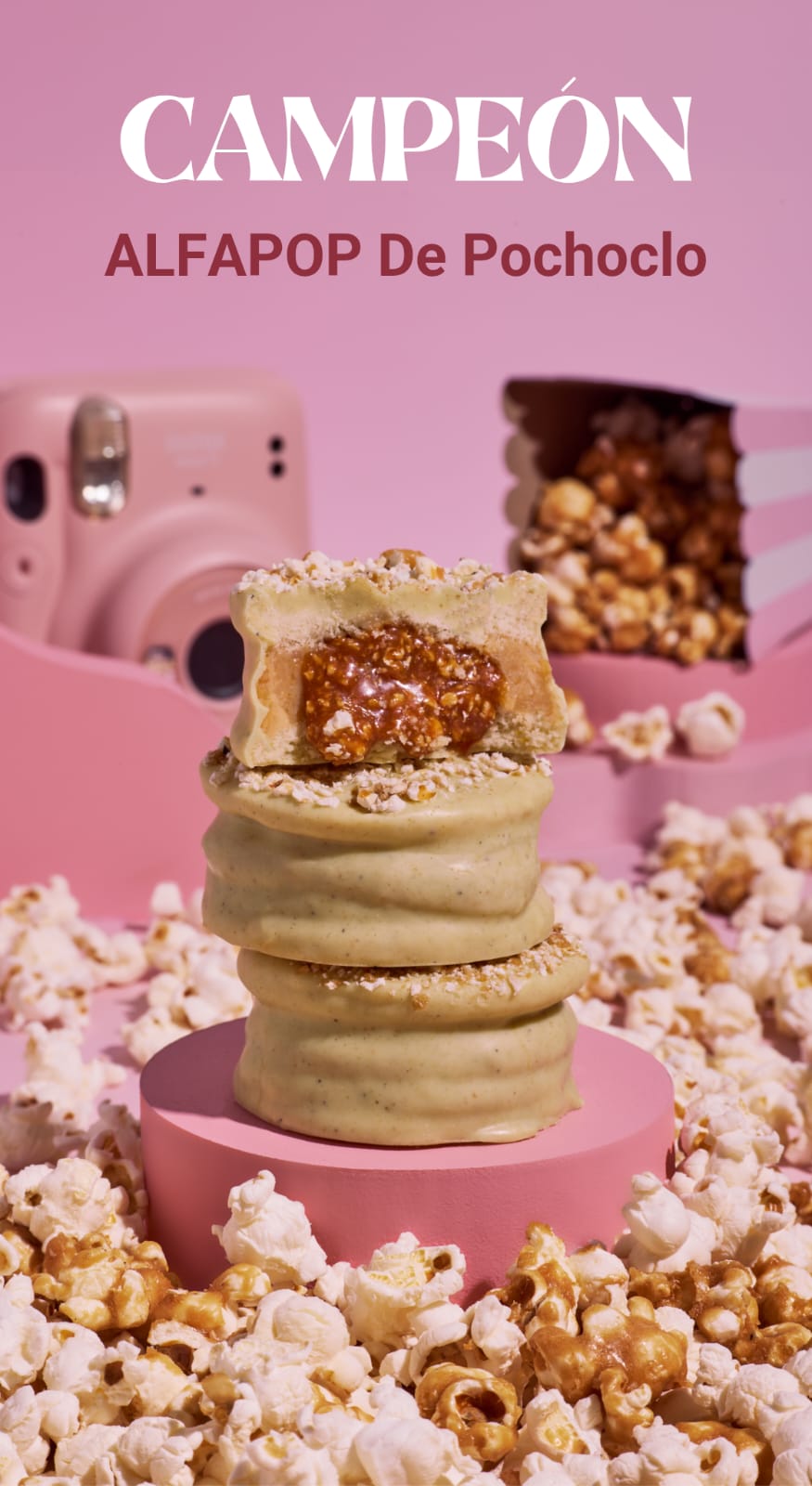Alfajor Pochoclo